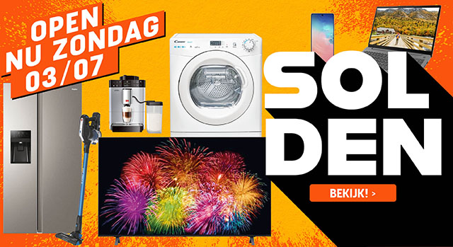 Solden zomer ELECTO DEPOT open op zondag